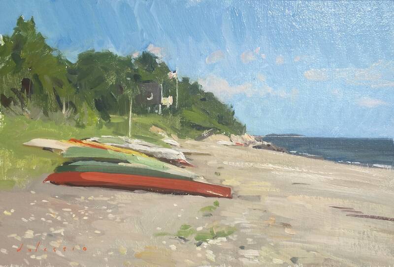 Barnes Hole Beach by Marc Dalessio