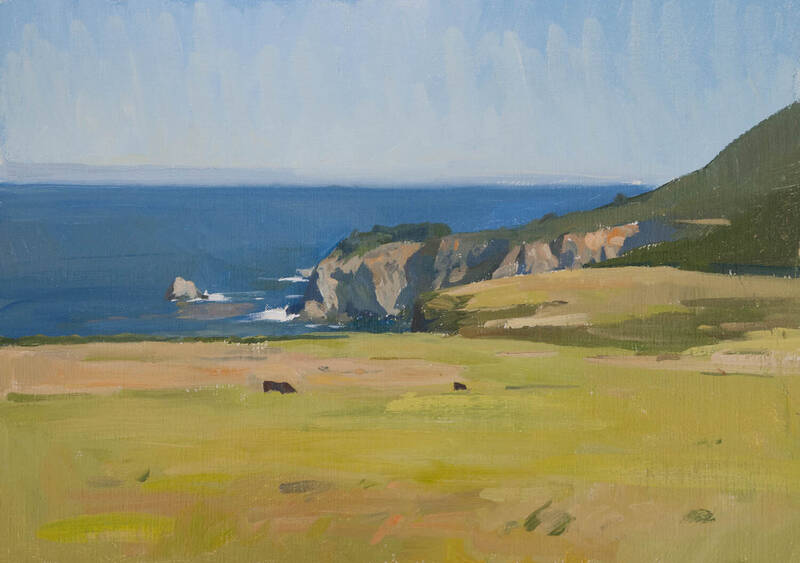 Big Sur Sketch, M... by Marc Dalessio