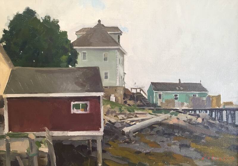 Grey Day, Stoning... by Marc Dalessio