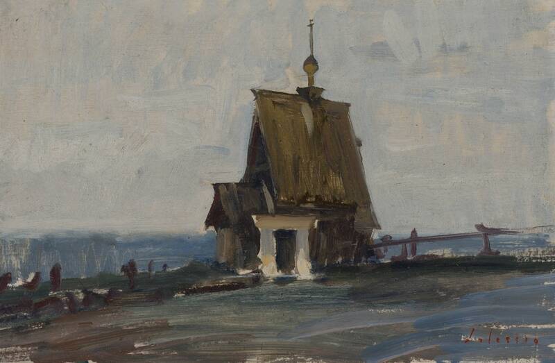 Levitans Church by Marc Dalessio