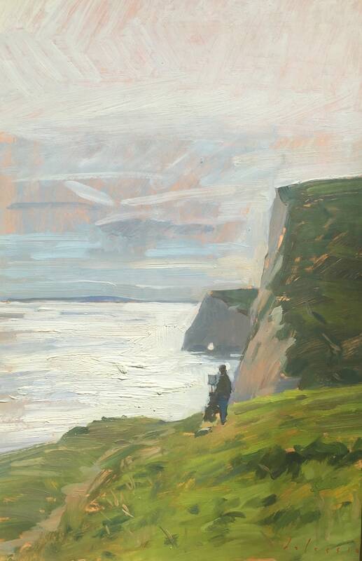 Painter on the Ju... by Marc Dalessio