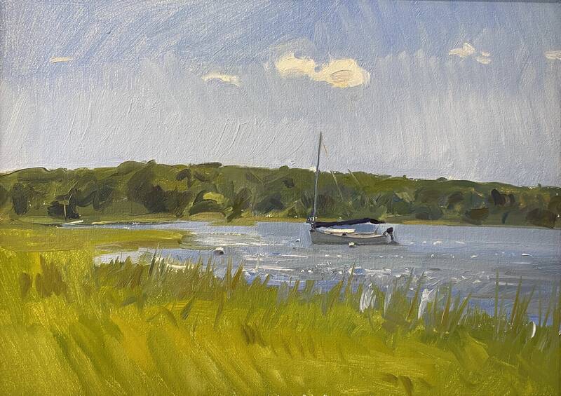 Sailboat, Louse P... by Marc Dalessio