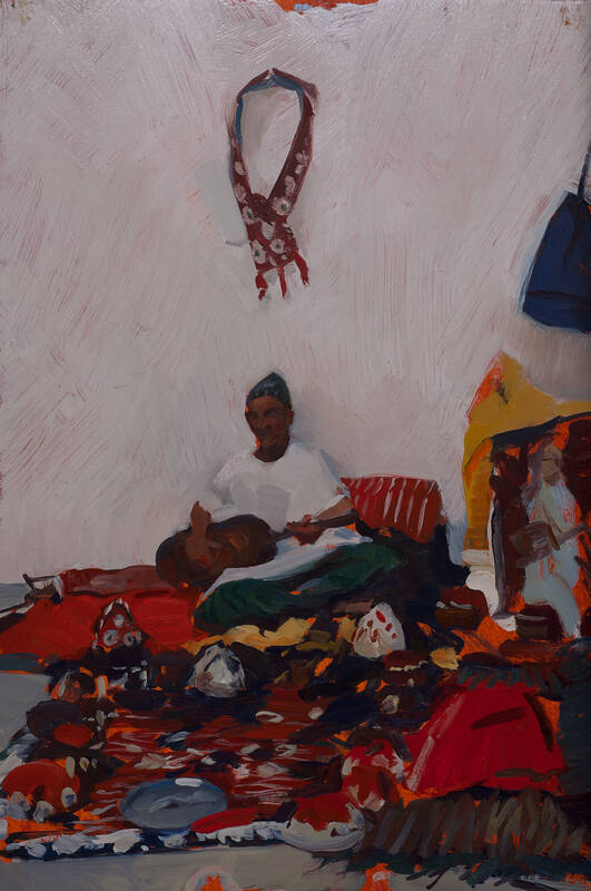 Musician, Asilah by Marc Dalessio