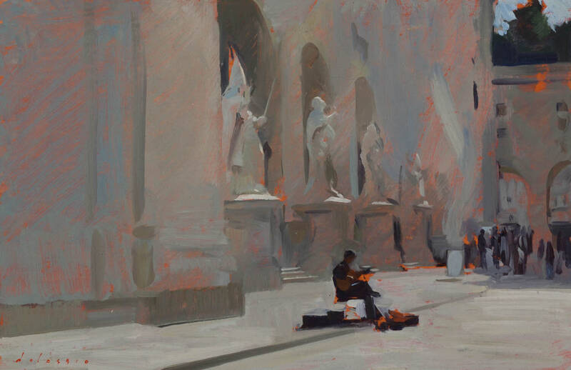 Street Musician, ... by Marc Dalessio