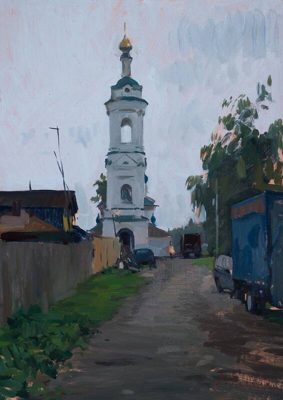 Street in Plyos by Marc Dalessio