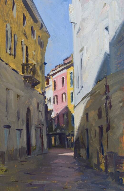 Street in Varese by Marc Dalessio