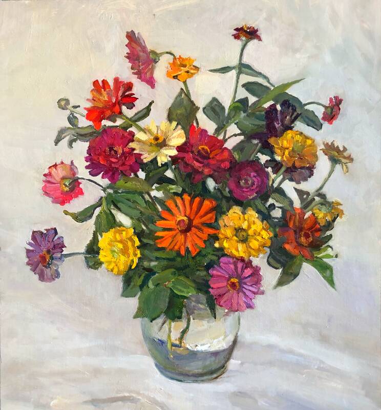 Arrangement of Zi... by Maryann Lucas