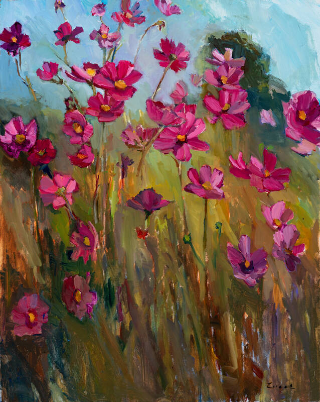 Cosmos Rising by Maryann Lucas
