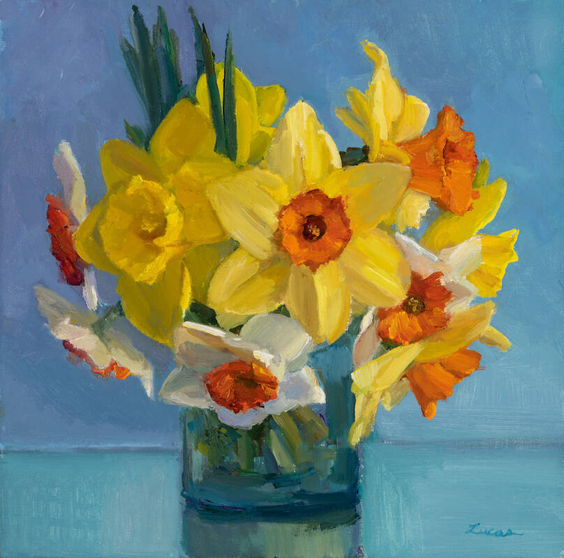 How to paint a daffodil ( or yellows are very tricky) – watercolours by  rachel