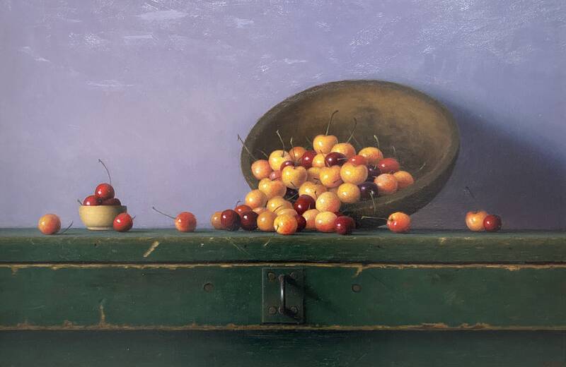 Cherries with Woo... by Matthew Weigle