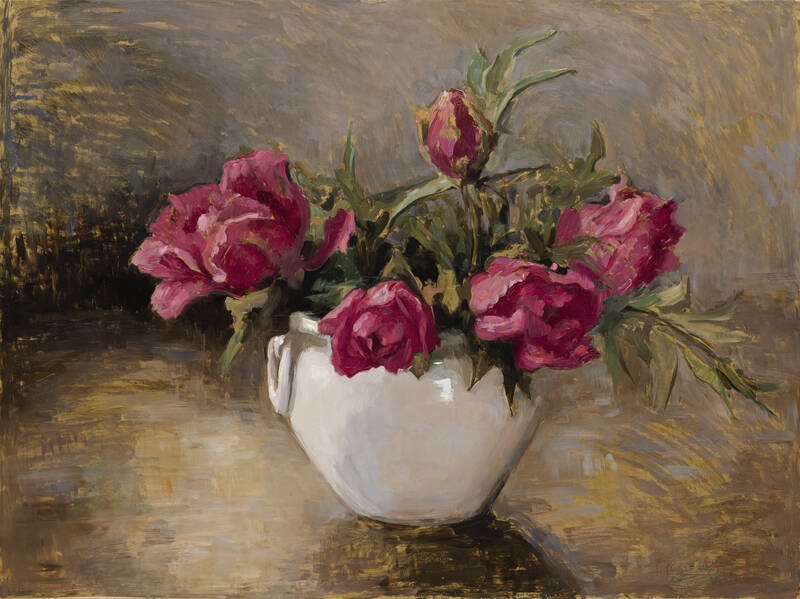 Peonies by Melissa Franklin Sanchez