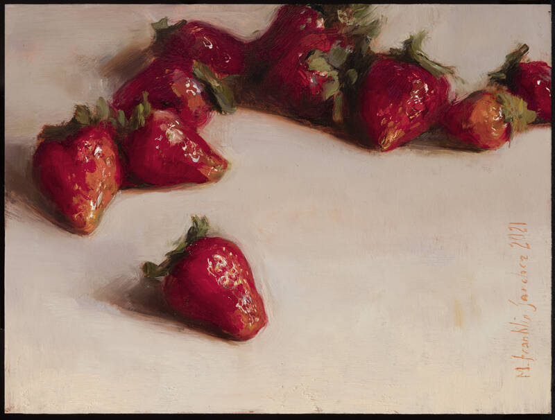 Strawberries by Melissa Franklin Sanchez