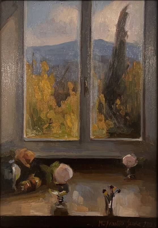 Studio in Novembe... by Melissa Franklin Sanchez