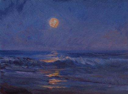 Moon Path by Ramiro Sanchez