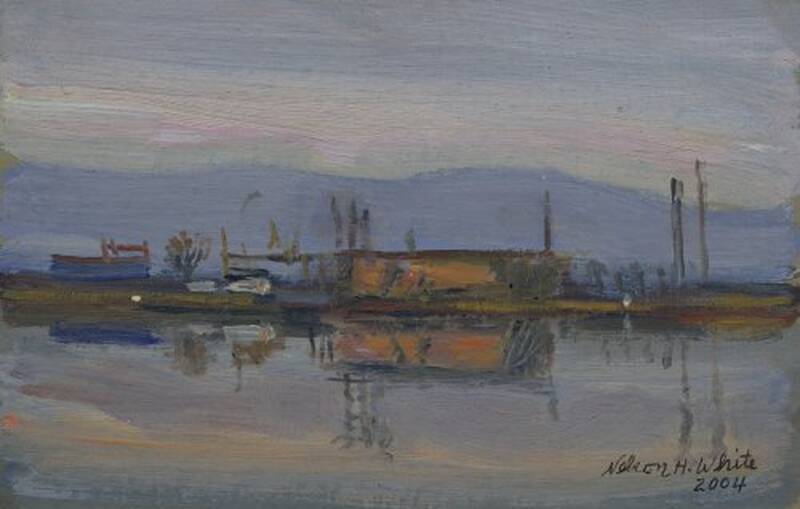 Italian Lake by Nelson  White