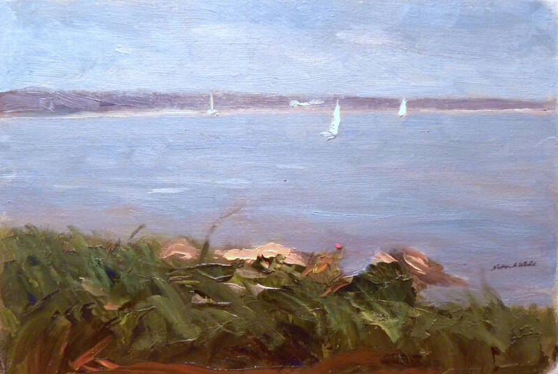 Long Beach, Sag H... by Nelson  White