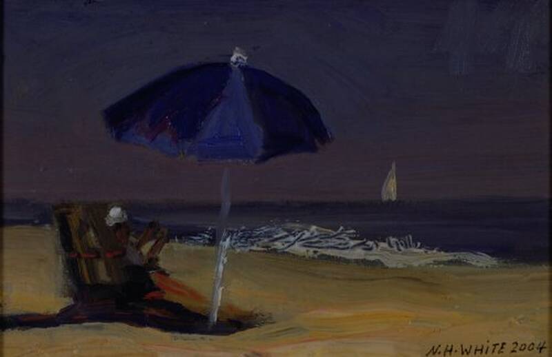 Saag Main Beach by Nelson  White