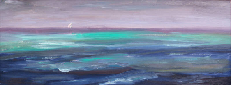 Sea and Sky, Baha... by Nelson  White