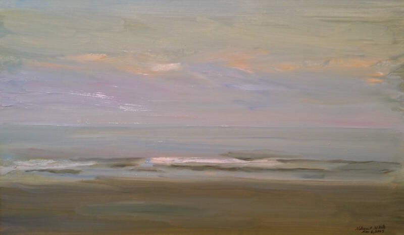 Sunrise, Sea and ... by Nelson  White