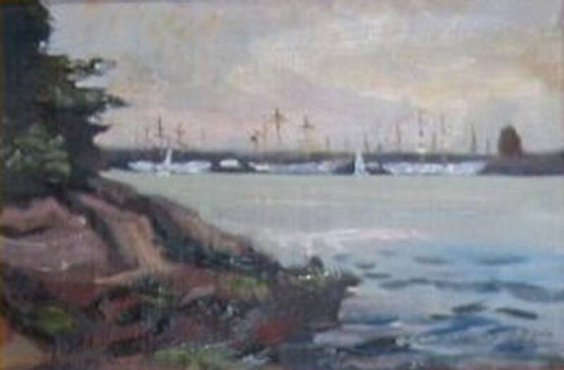 Tall Ships, New L... by Nelson  White