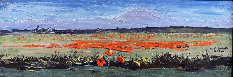 The Poppy Field 0... by Nelson  White