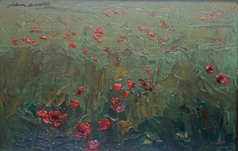 The Poppy Field 0... by Nelson  White