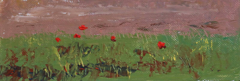 The Poppy Field 0... by Nelson  White
