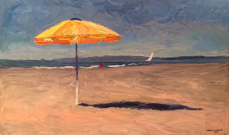 The Yellow Umbrel... by Nelson  White