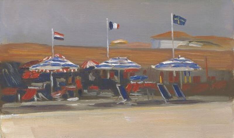 Umbrellas, 2003 by Nelson  White