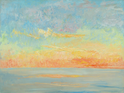 Sunset Sea & ... by Nelson  White