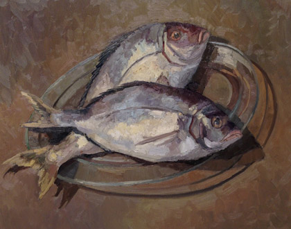 Pair of Porgies by Edwina Lucas