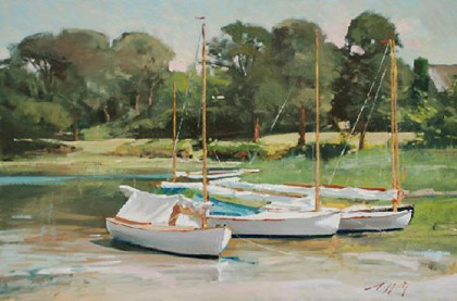 Quiet Bay, Wainsc... by Paul Rafferty