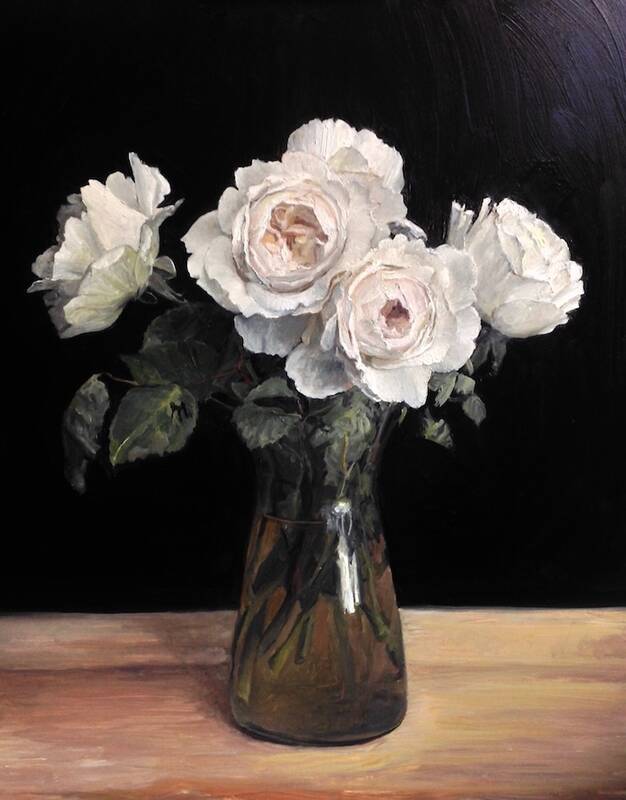 Blush Roses by Rachel Personett