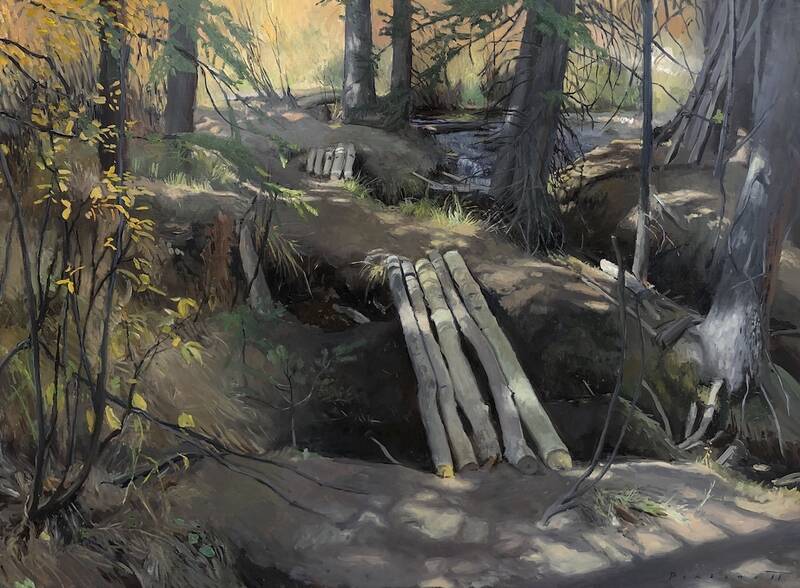 Log Bridges by Rachel Personett