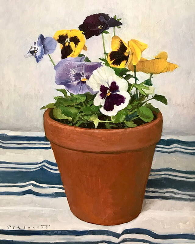 Pansies by Rachel Personett