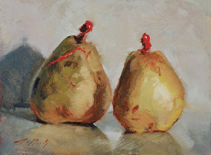 Two Pears by Paul Rafferty