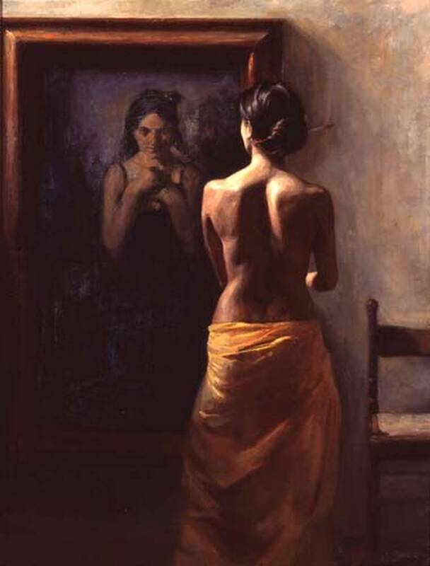 Back Nude with Ye... by Ramiro Sanchez