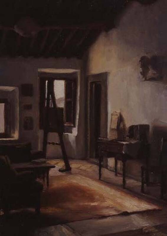 Old Easel by Ramiro Sanchez