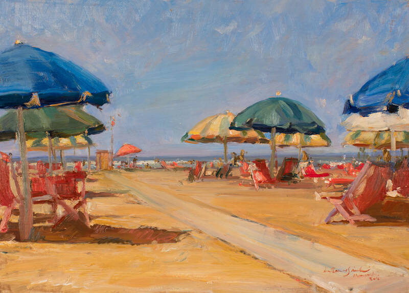 Pietrasanta Beach by Ramiro Sanchez