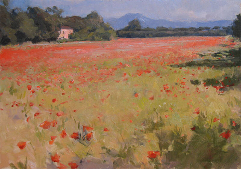 Poppy Field by Ramiro Sanchez