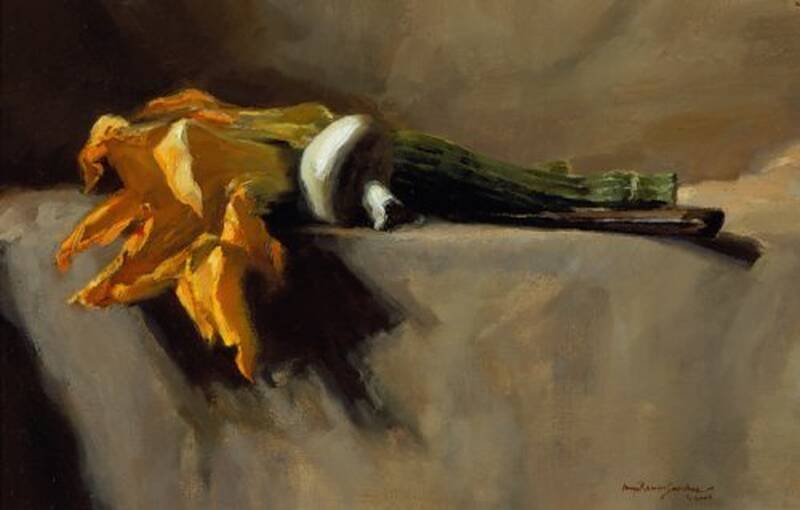 Zucchini Blossom by Ramiro Sanchez