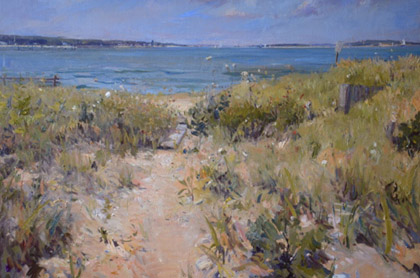 Beach Path by Ramiro Sanchez