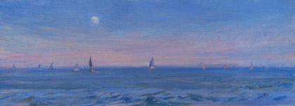 Evening Sailing by Ramiro Sanchez