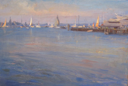 July Evening, Sag... by Ramiro Sanchez