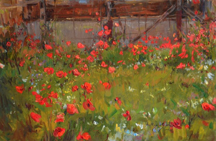 Old Garden Fence by Ramiro Sanchez