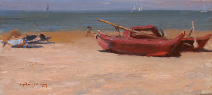 Red Boat by Ramiro Sanchez