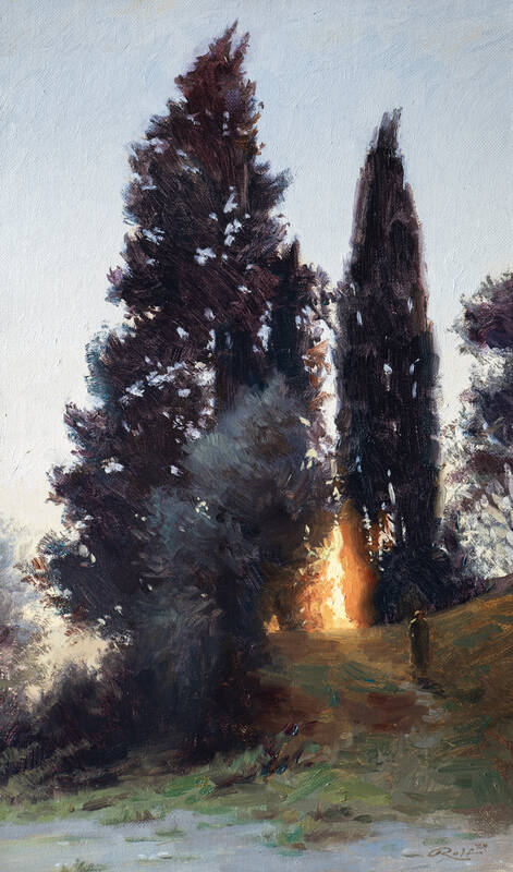 Embers of the Eve... by Rolf Hellem