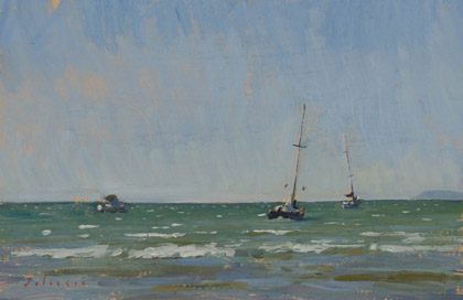 Sailboats by Marc Dalessio