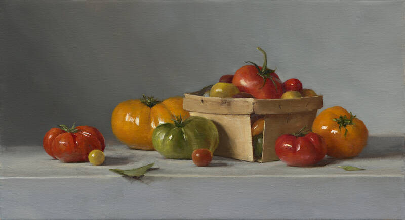 Heirloom Tomatoes by Sarah Lamb