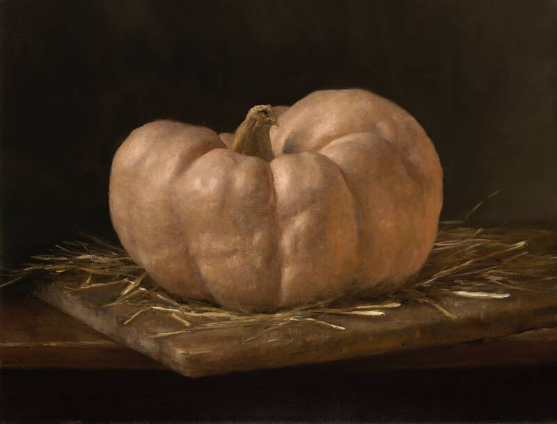 Peachy Pumpkin by Sarah Lamb